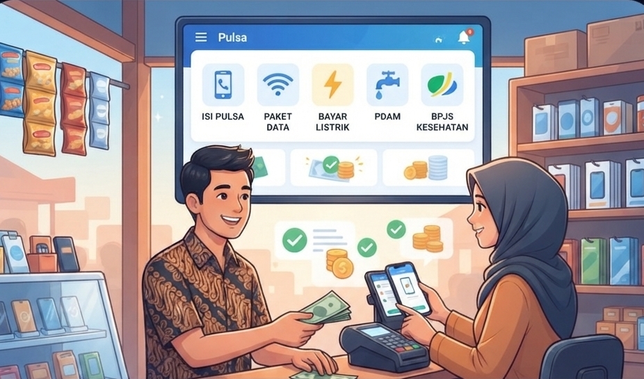 Distribusi Pulsa Nasional